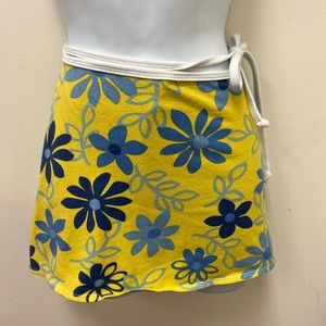 Vintage Victoria Secret Tie Tropical Skirt